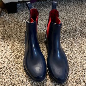Ralph Lauren ankle rain boot worn once